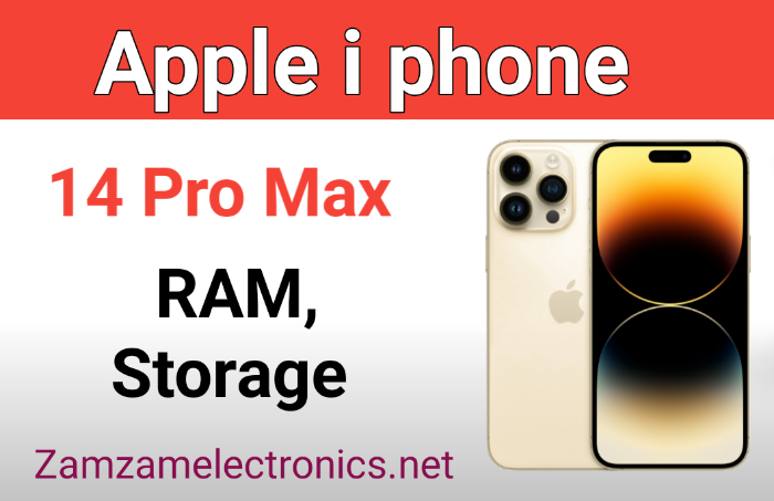 Apple i phone 14 pro max zam zam electronics
