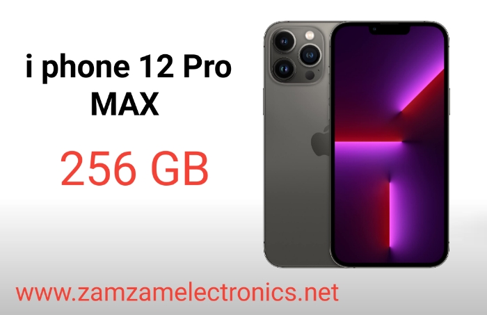 zam zam electronics IPHONE 12 PRO MAX 256 GB